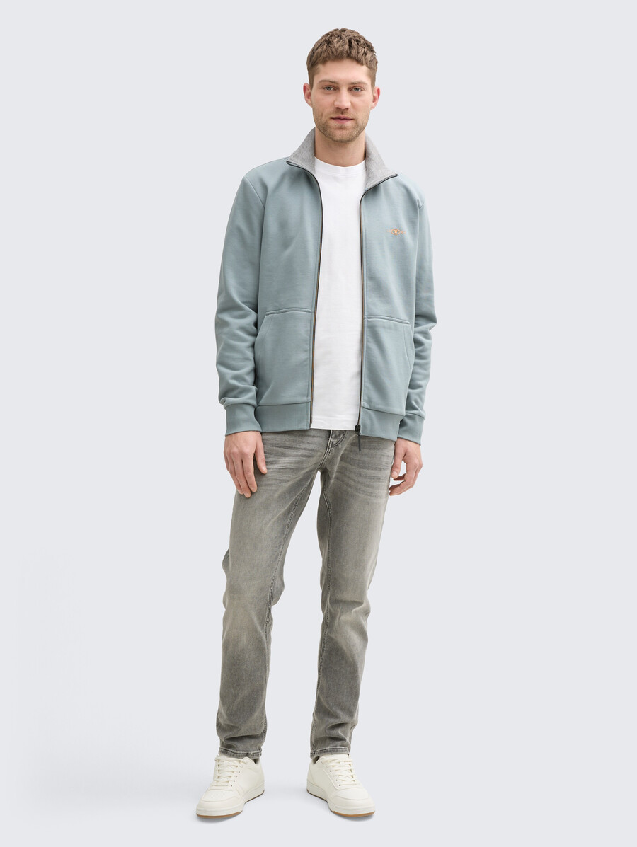 veste de survêtement à col montant