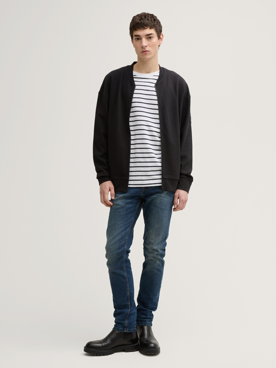 blouson aviateur à coupe décontractée
