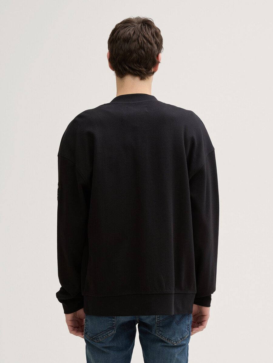 blouson aviateur à coupe décontractée