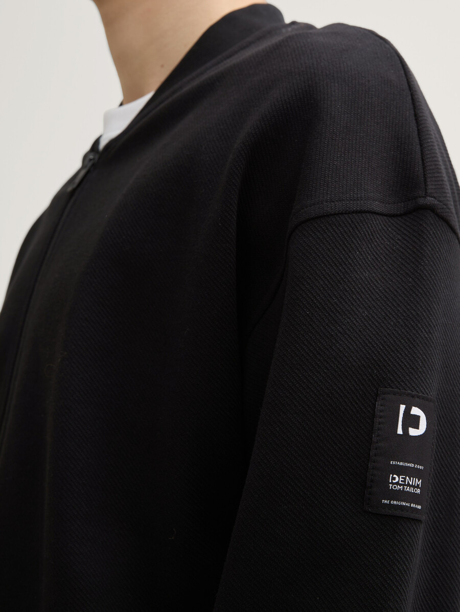 blouson aviateur à coupe décontractée