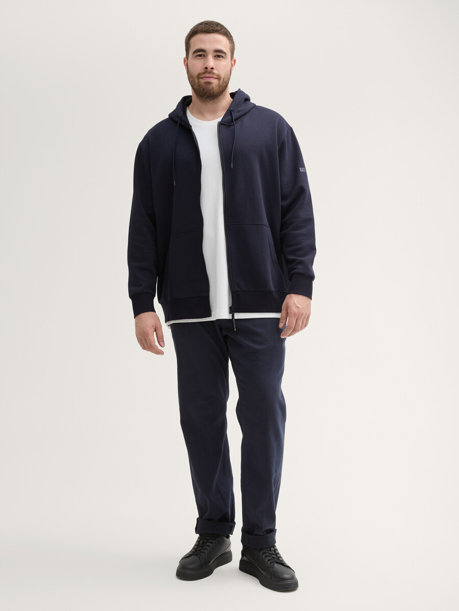veste sweat-shirt basique grande taille