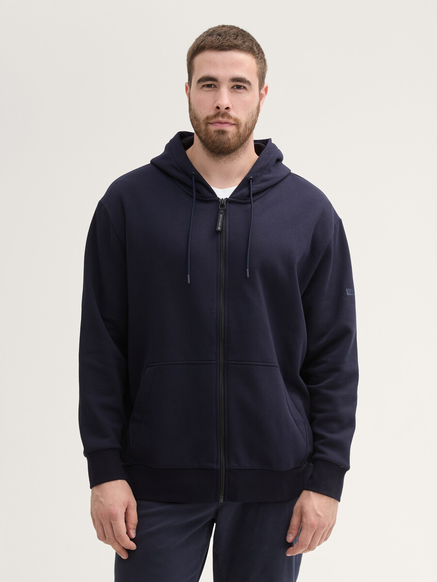 veste sweat-shirt basique grande taille