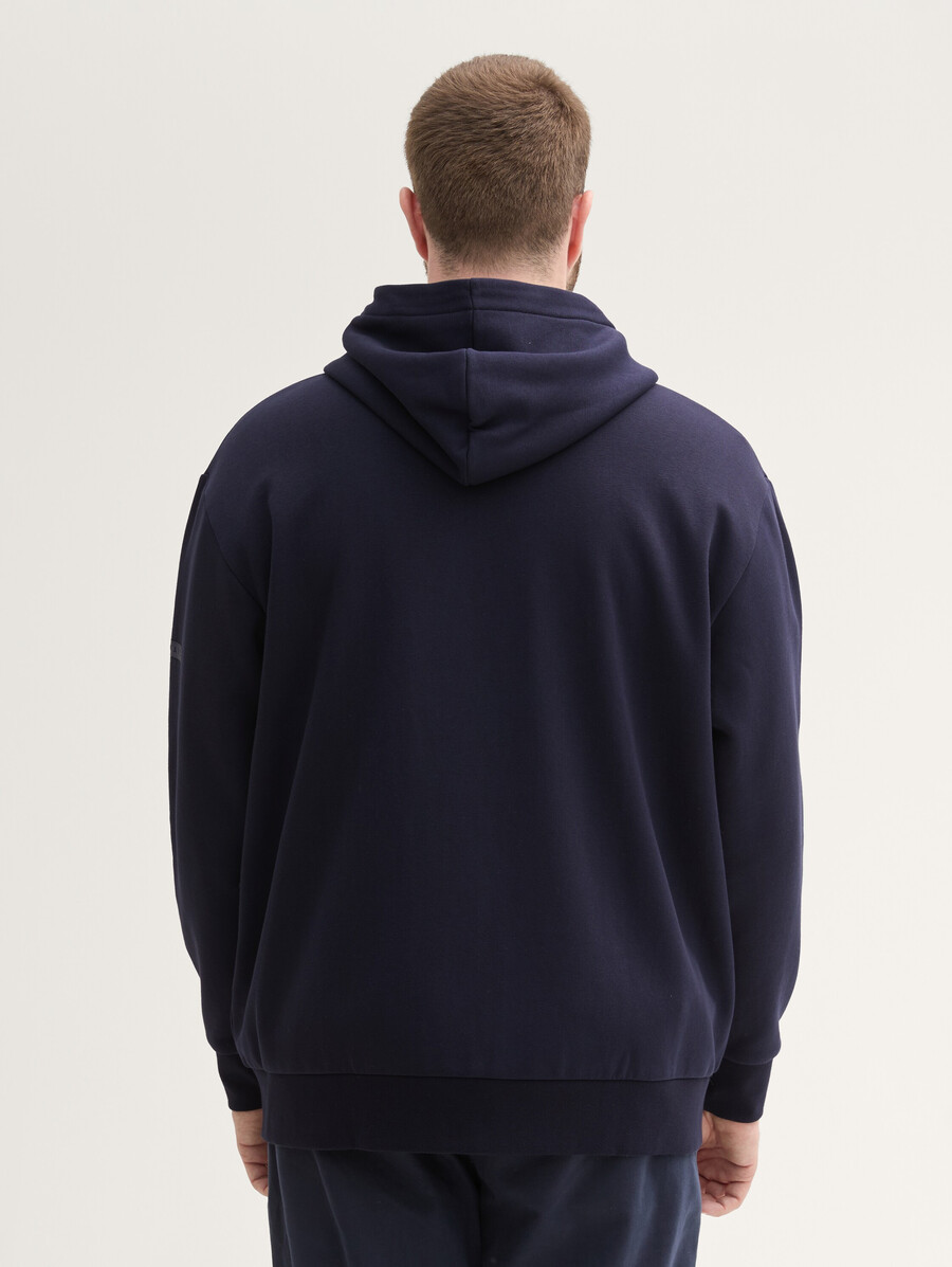 veste sweat-shirt basique grande taille