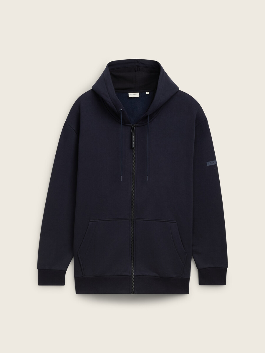veste sweat-shirt basique grande taille