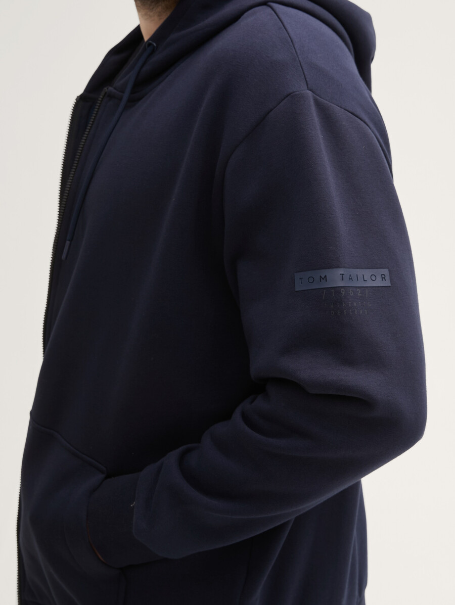 veste sweat-shirt basique grande taille
