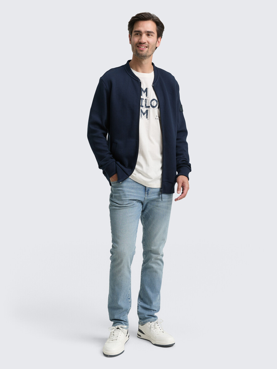 blouson aviateur en coton