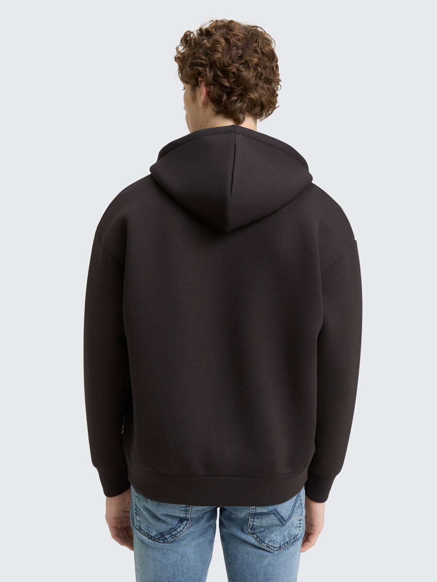 sweat à capuche coupe décontractée de scuba