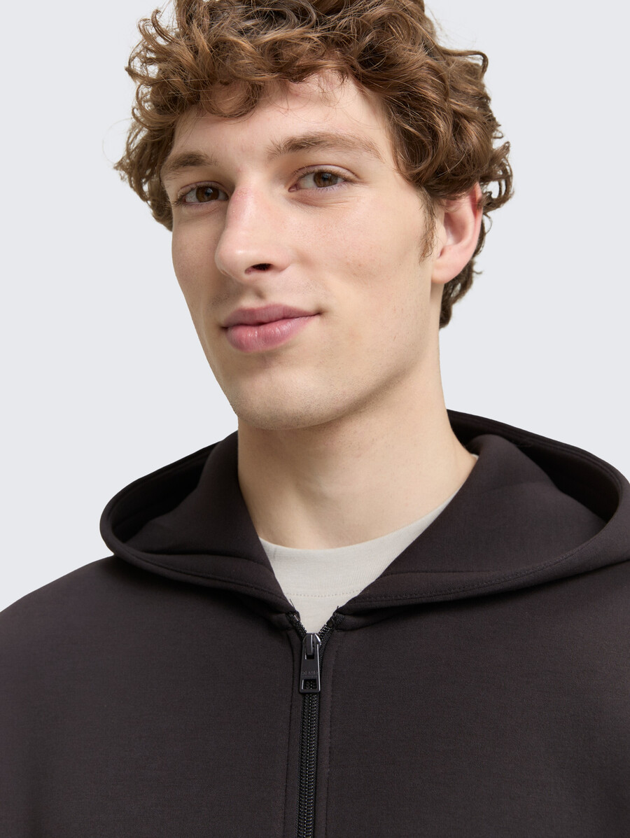 sweat à capuche coupe décontractée de scuba
