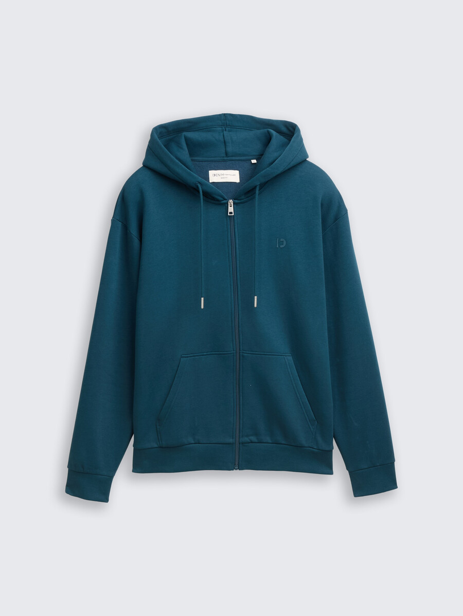 sweat à capuche imprimé avec logo