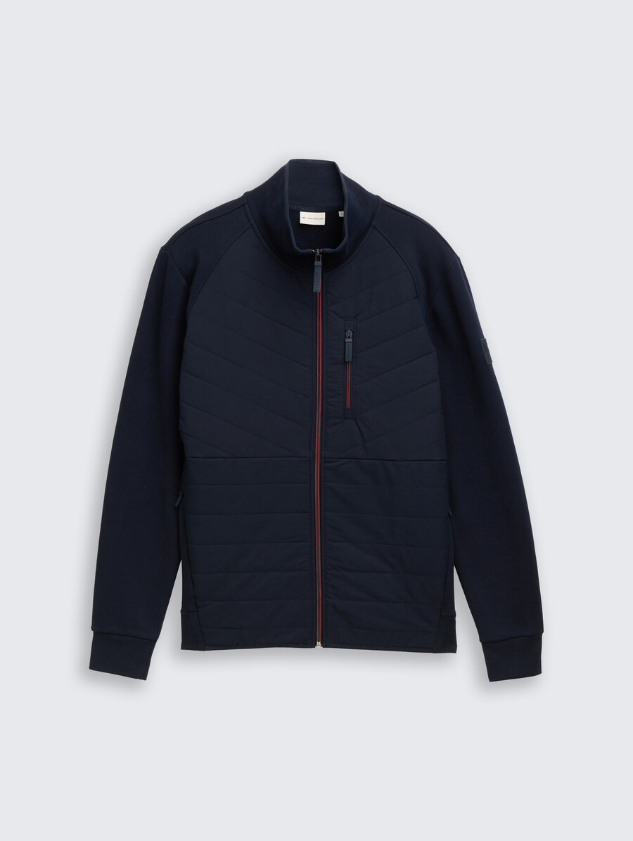 veste de survêtement hybride matelassée