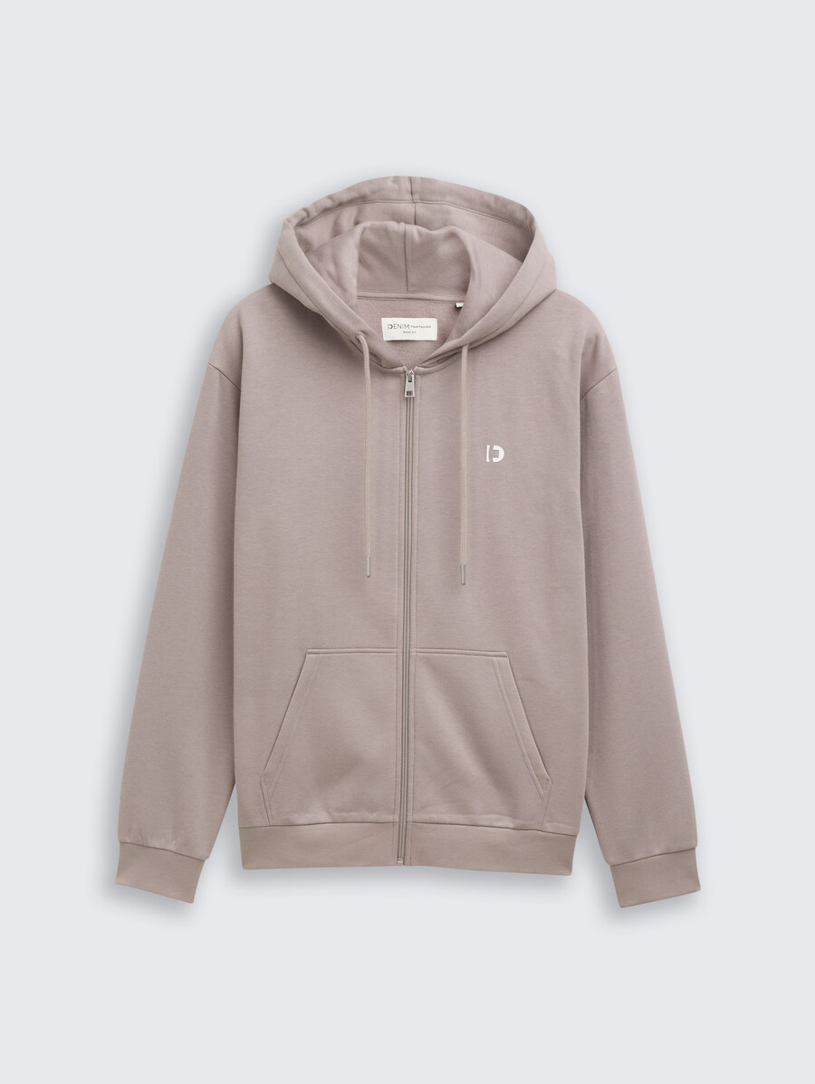 sweat à capuche imprimé avec logo
