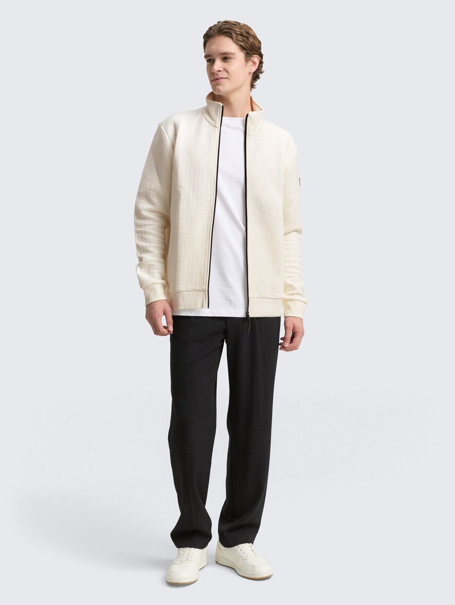 veste de survêtement à col montant