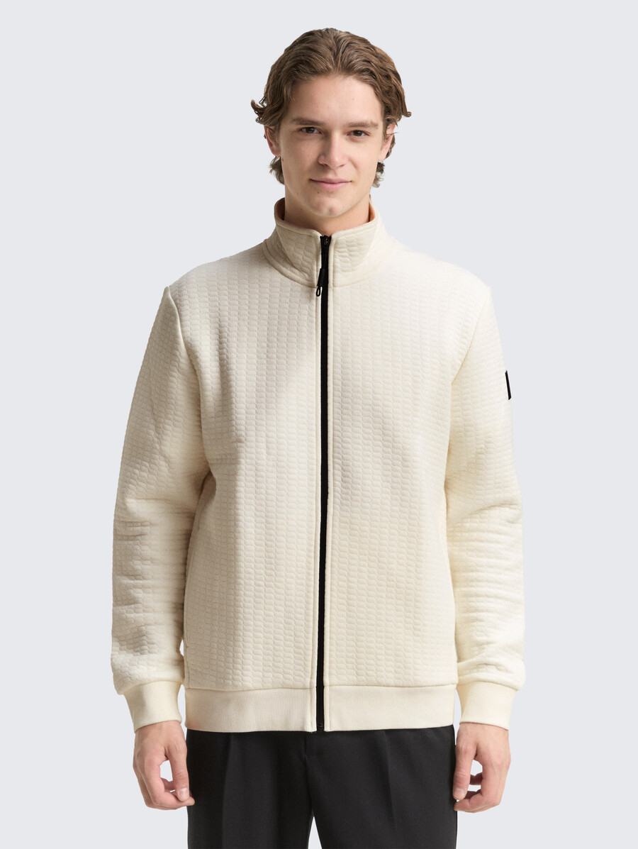 veste de survêtement à col montant