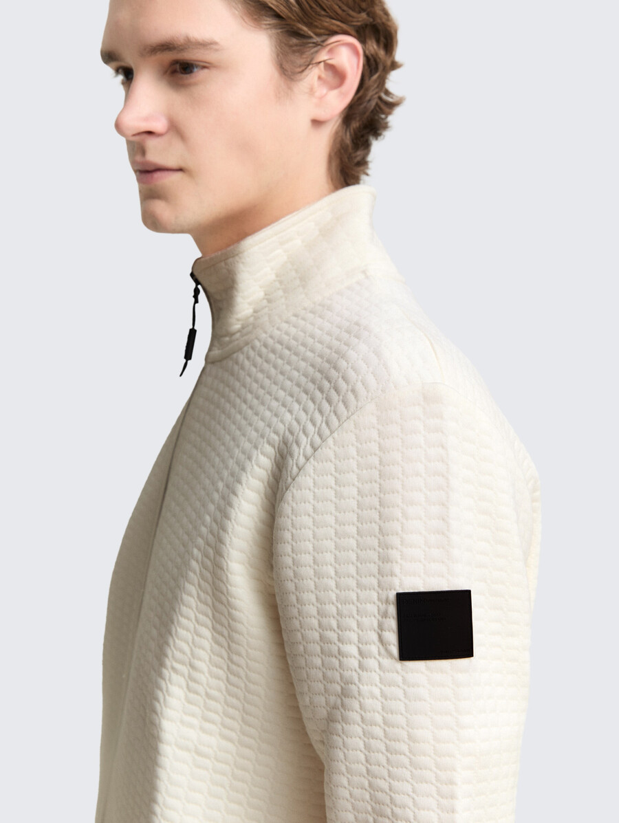 veste de survêtement à col montant