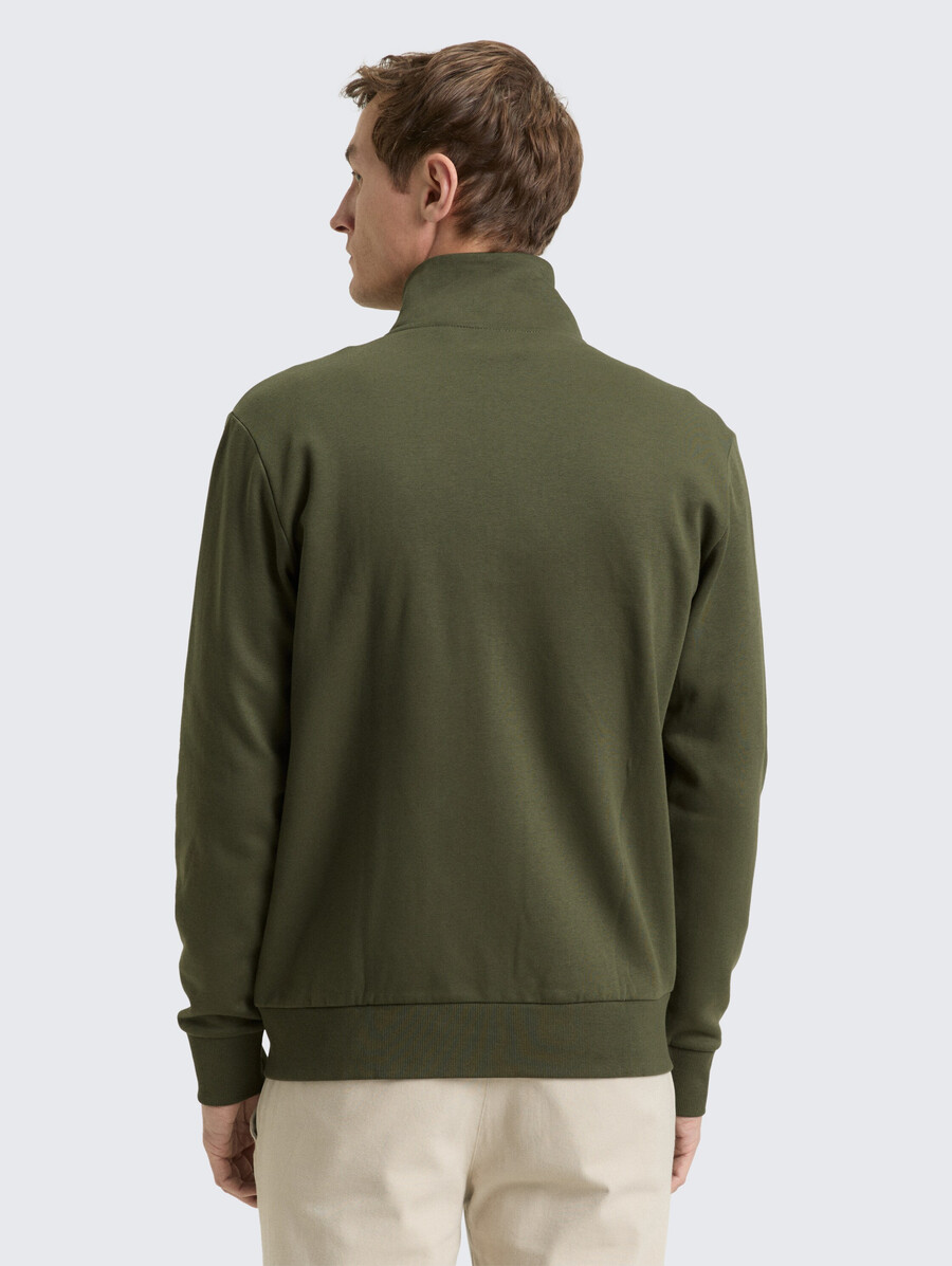 veste de survêtement à col montant