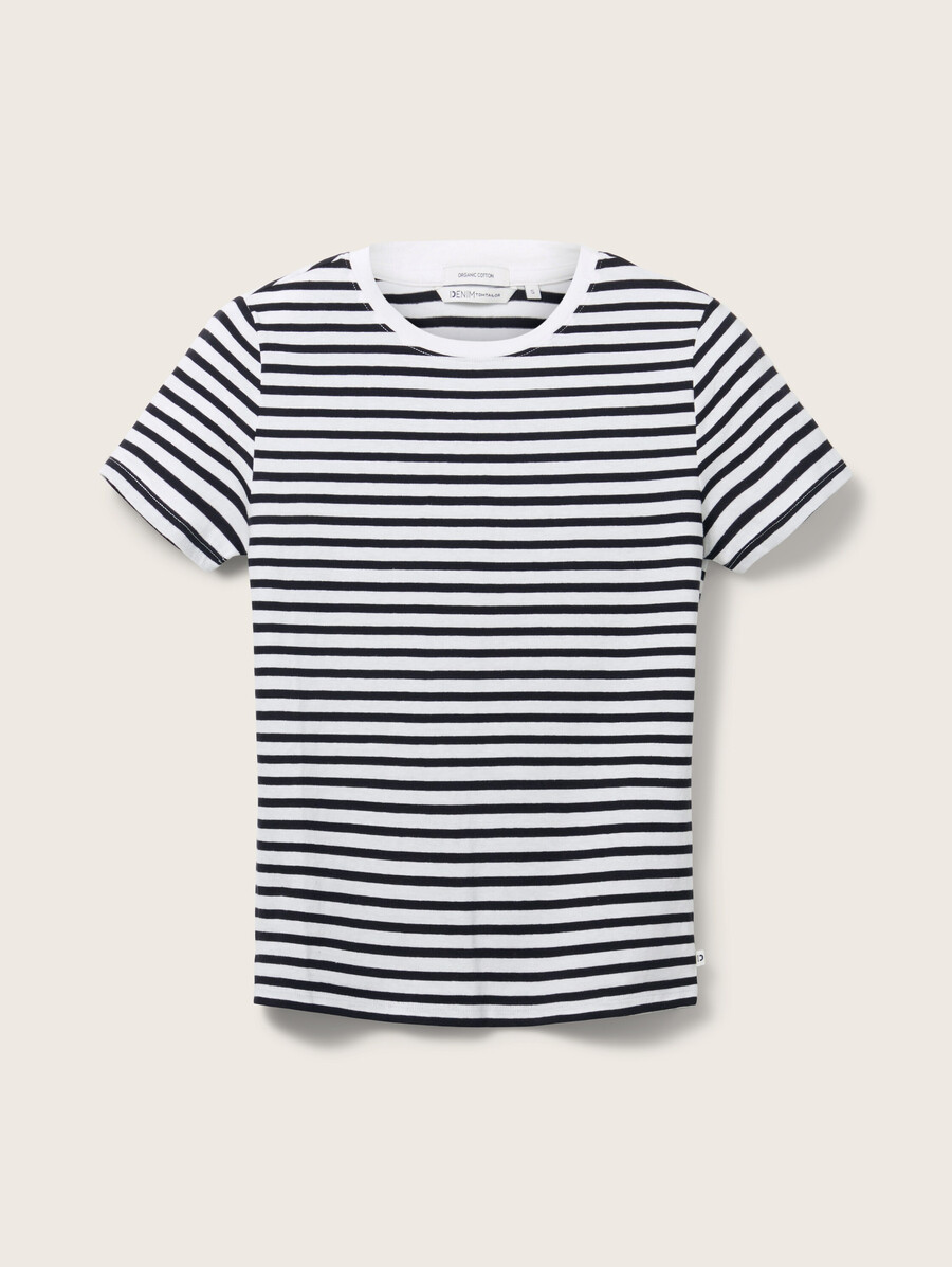 t-shirt à rayures