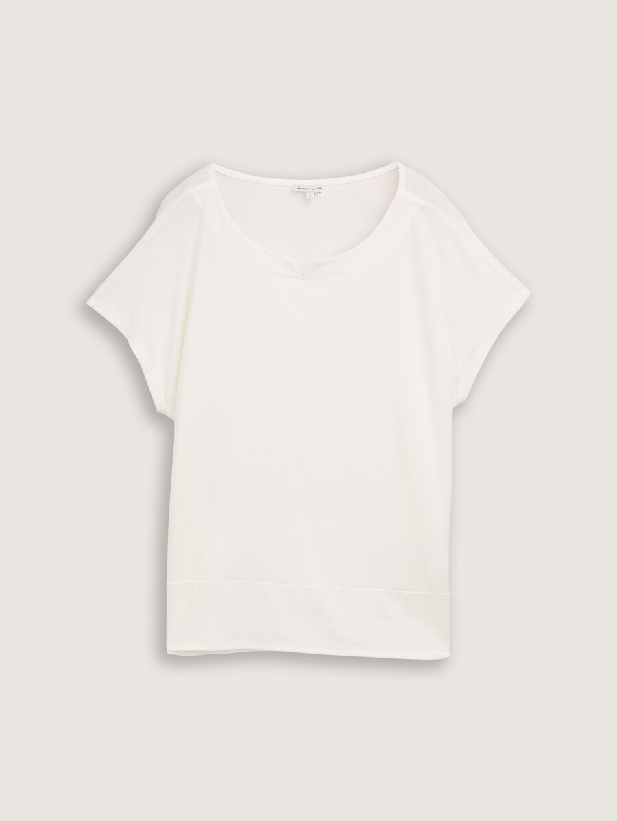 t-shirt fabriqué à partir dun mélange de matériaux