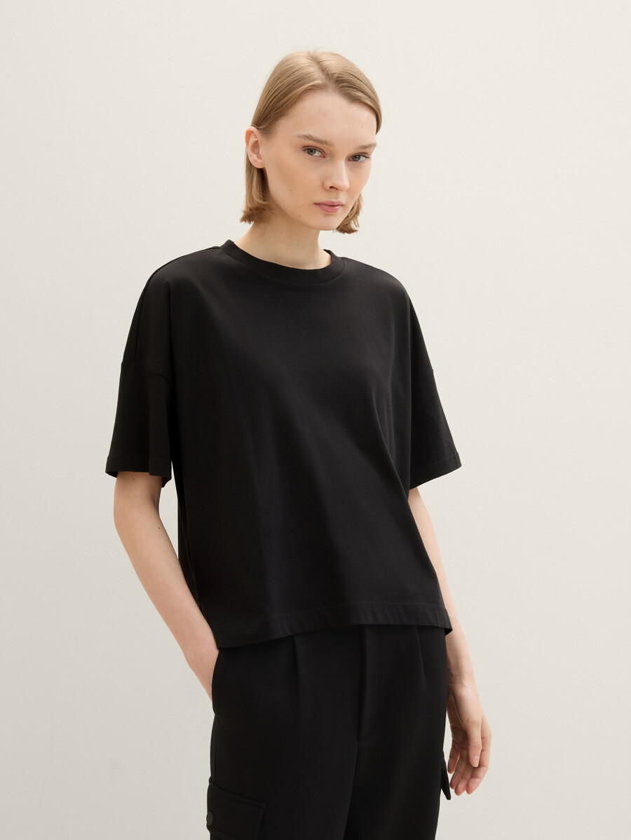 t-shirt oversize en coton