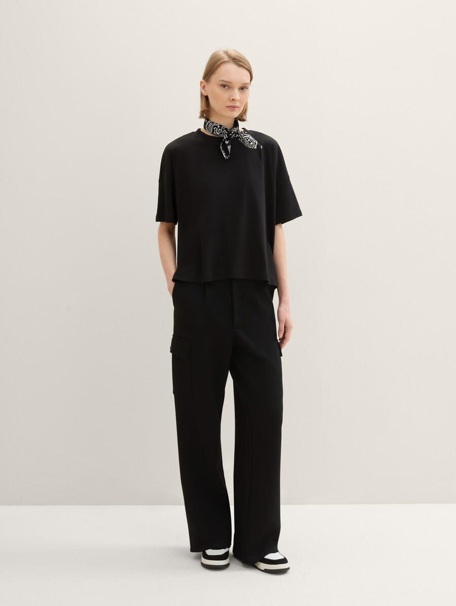 t-shirt oversize en coton