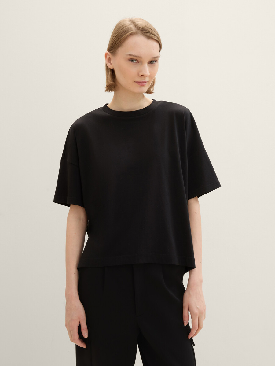 t-shirt oversize en coton