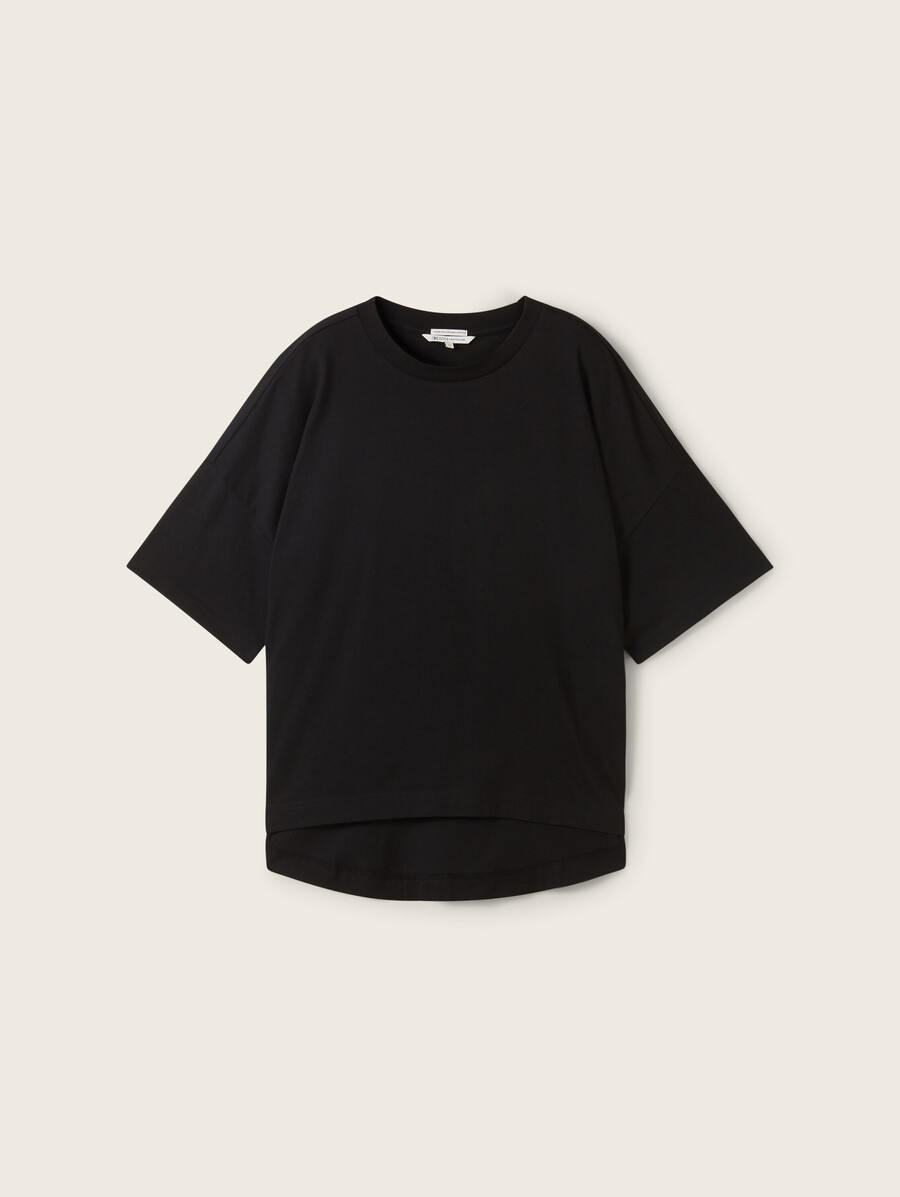 t-shirt oversize en coton
