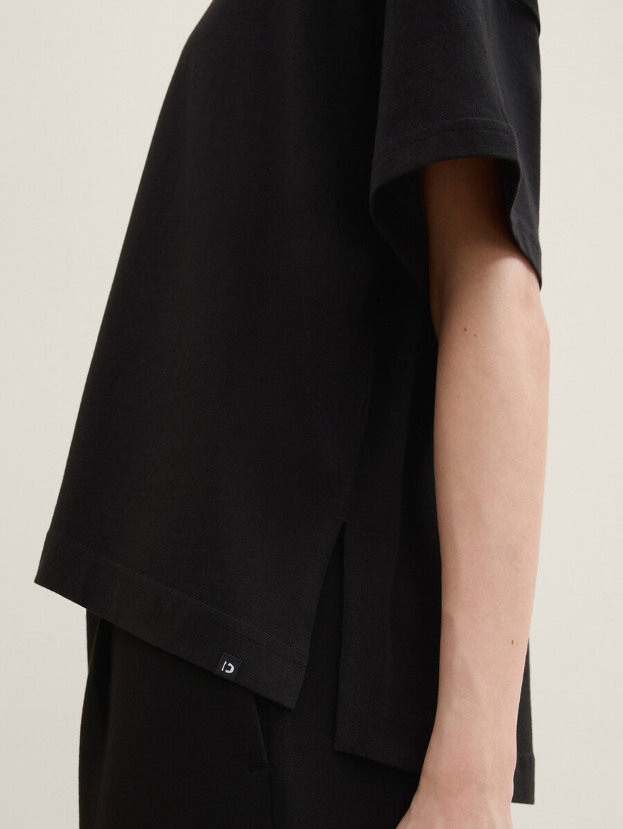t-shirt oversize en coton