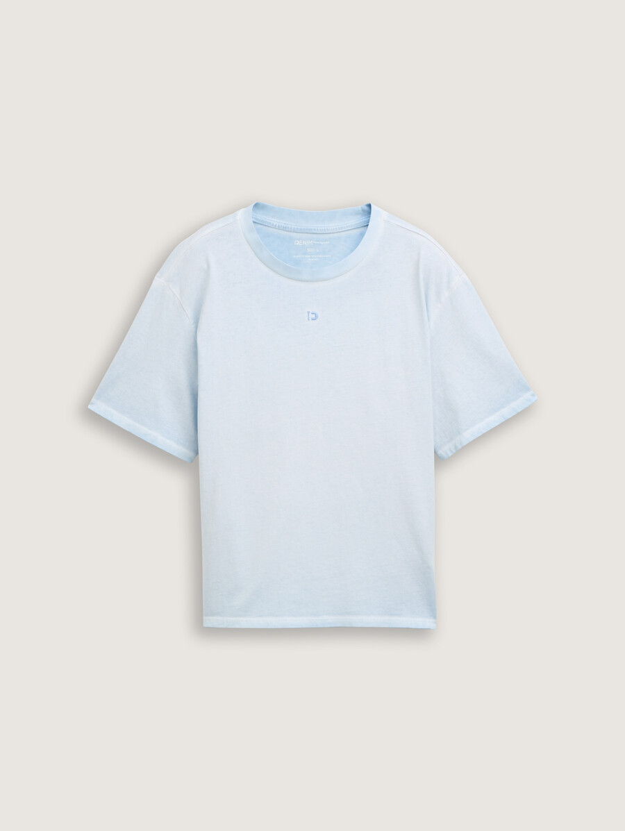 t-shirt à coupe carrée