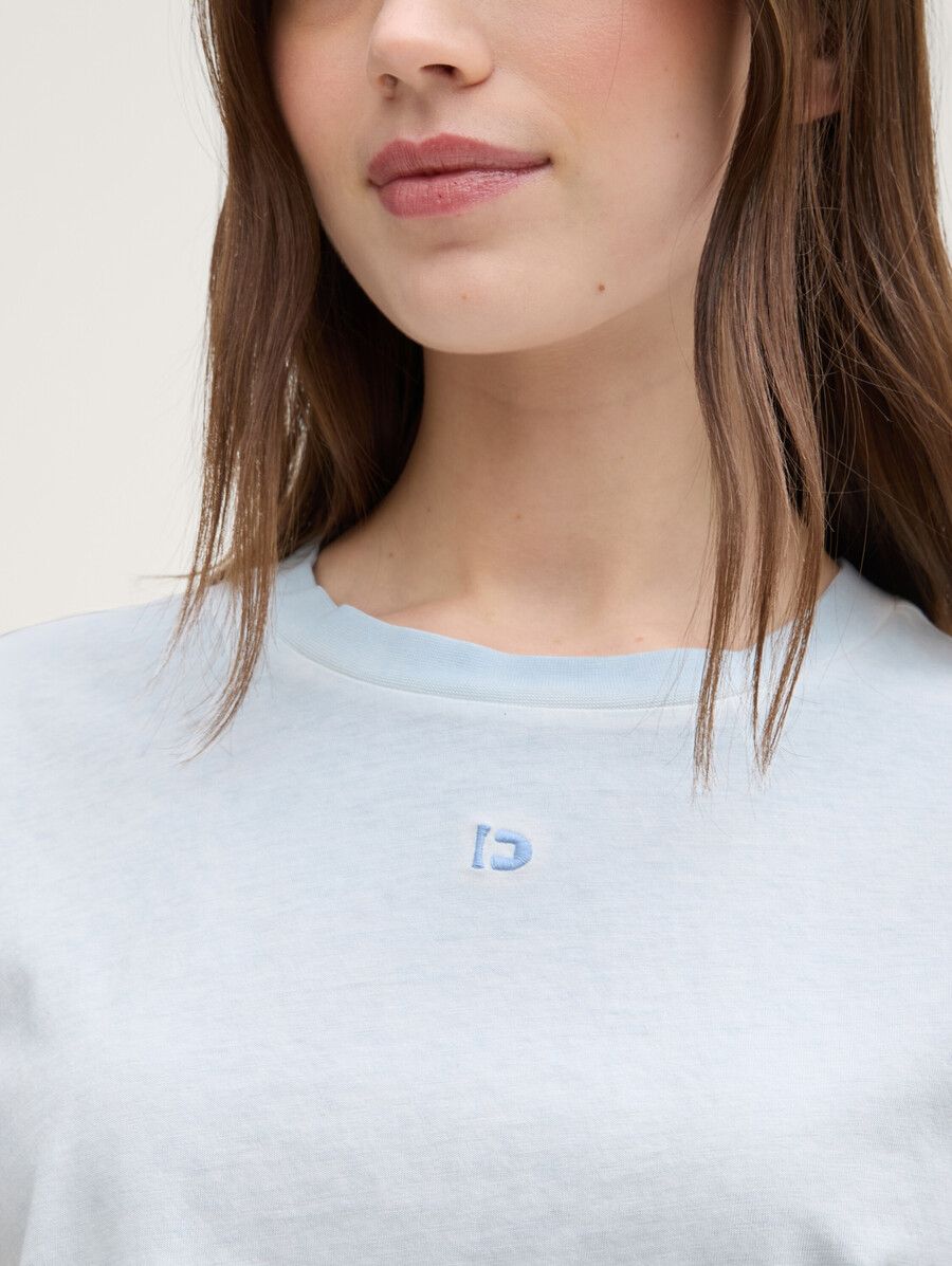 t-shirt à coupe carrée