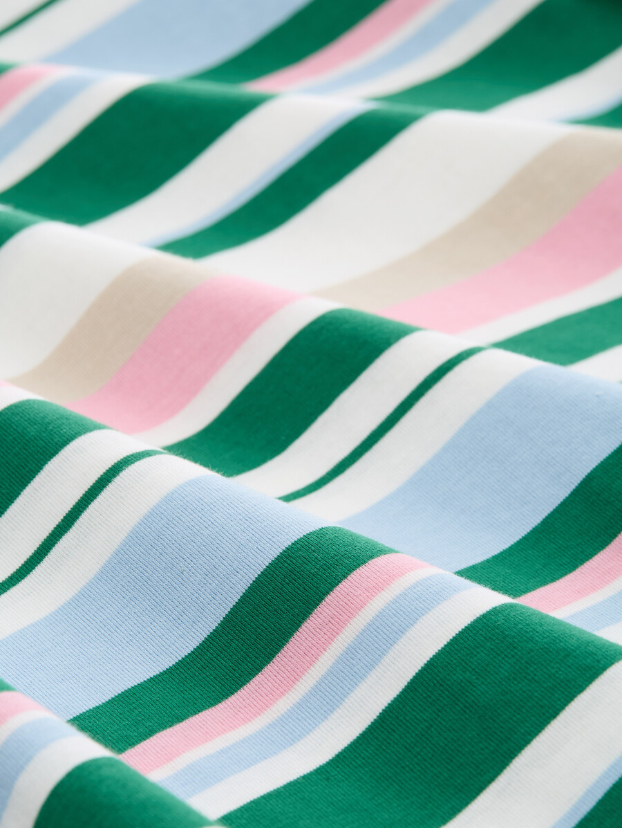 t-shirt à rayures