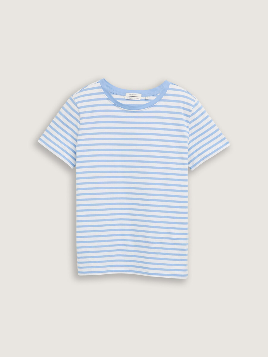t-shirt à rayures