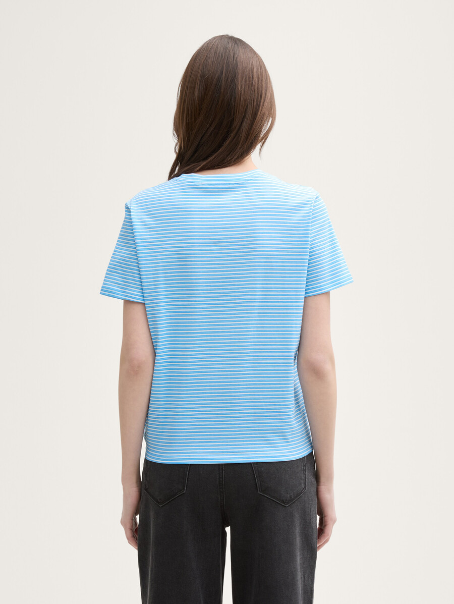 t-shirt avec détail de nœud