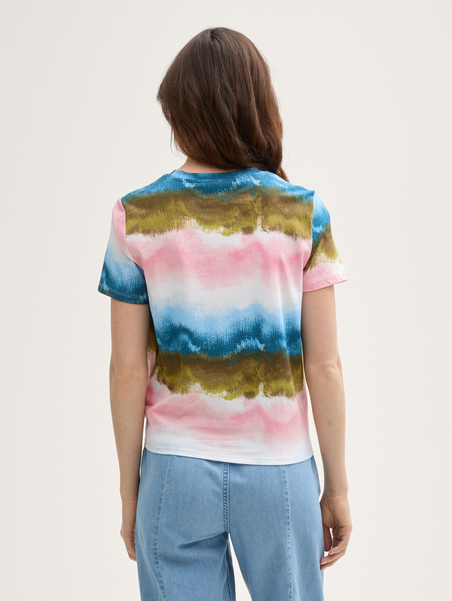 t-shirt avec détail de nœud