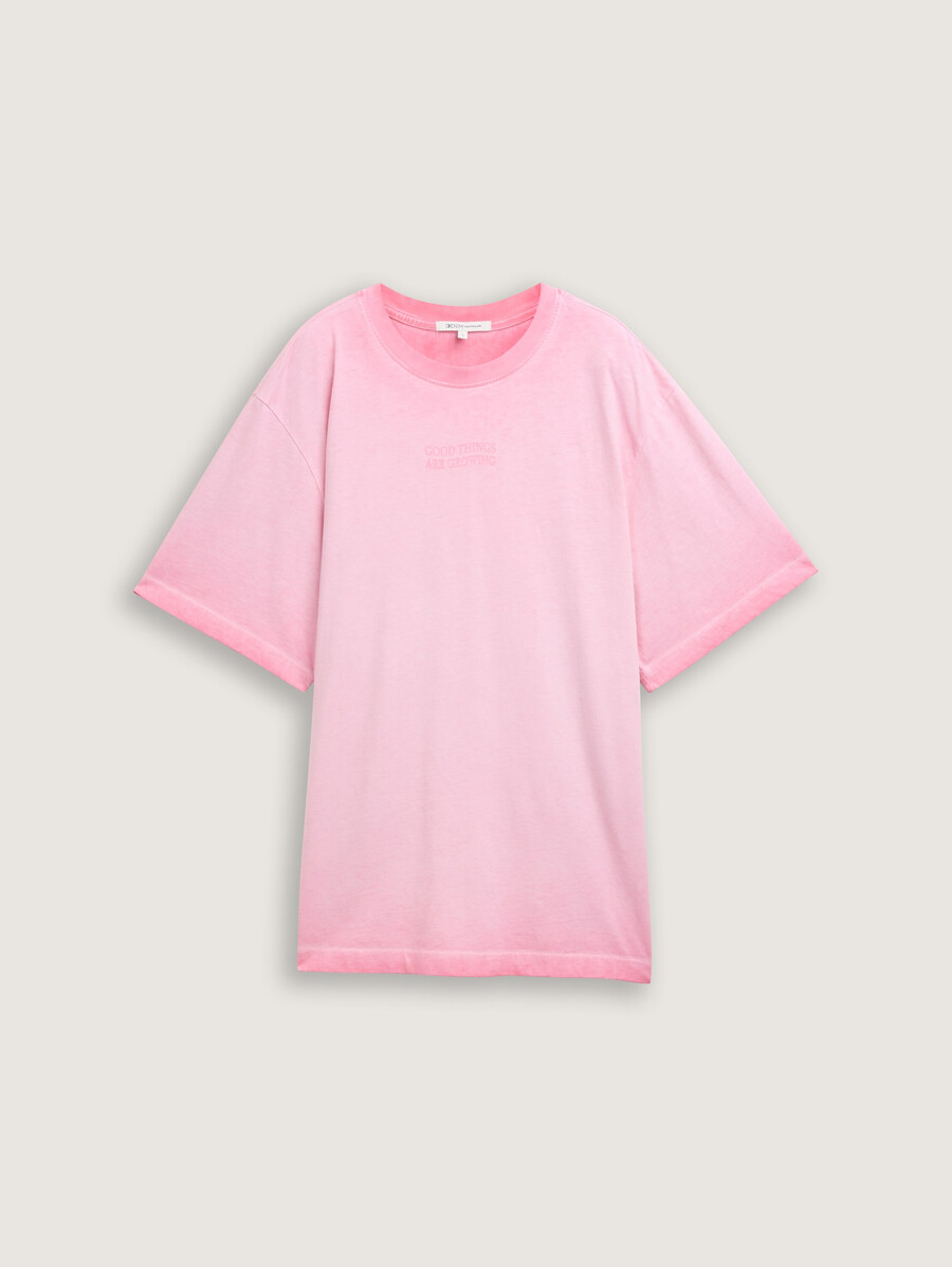 t-shirt oversize imprimé