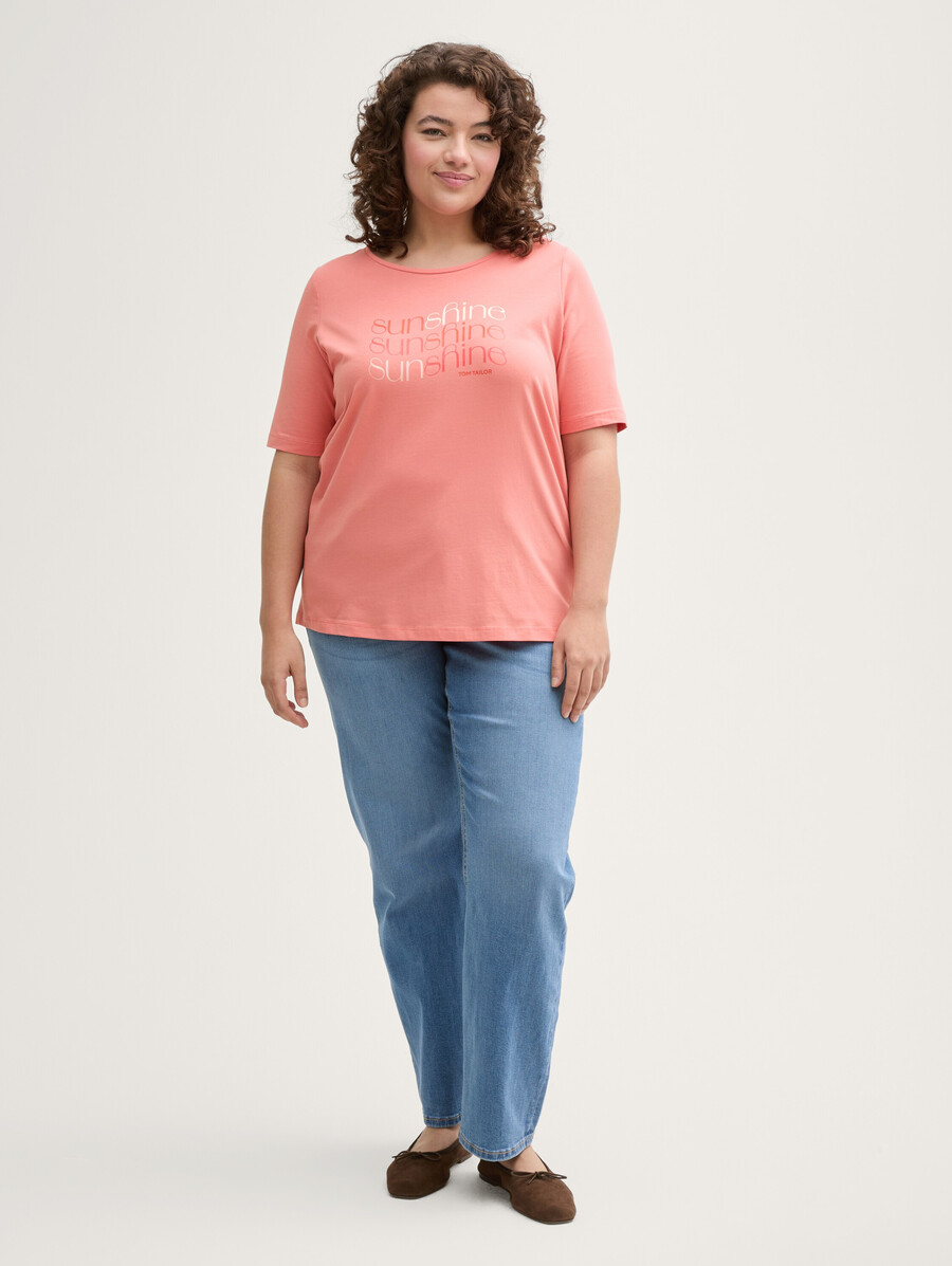 t-shirt grande taille imprimé