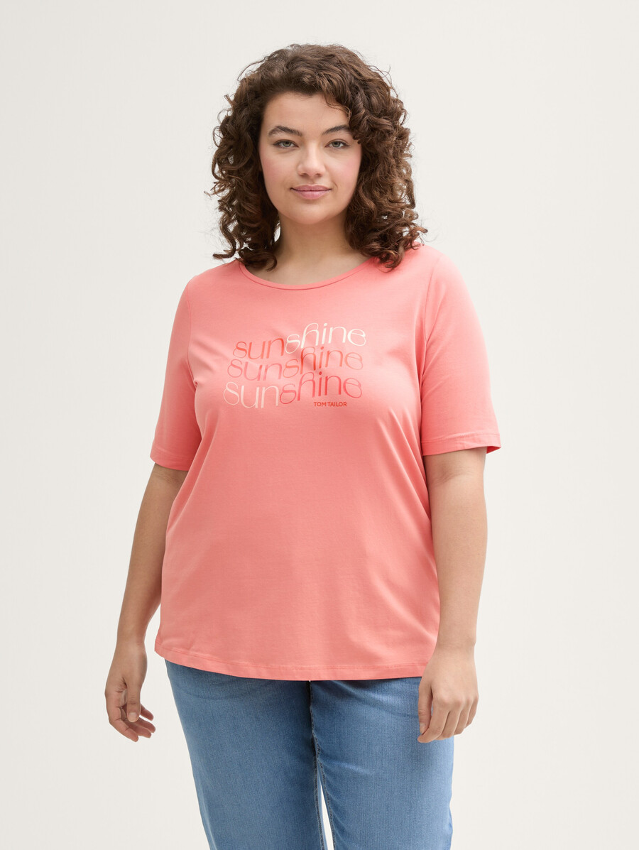 t-shirt grande taille imprimé