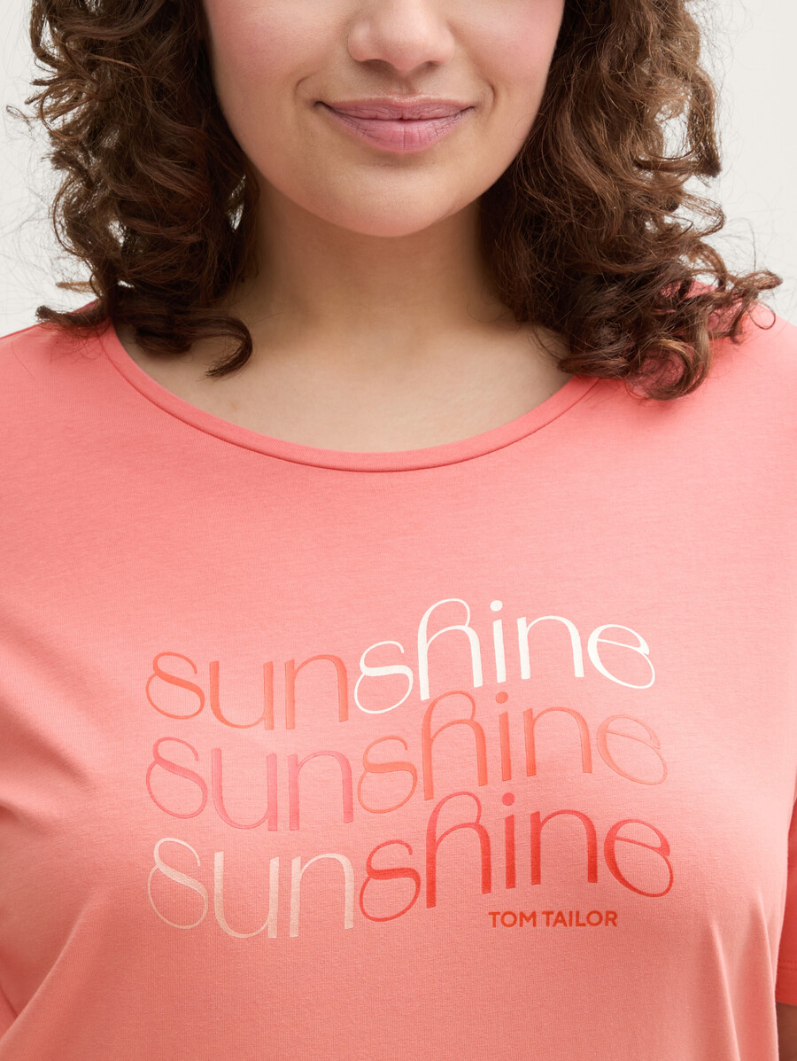t-shirt grande taille imprimé