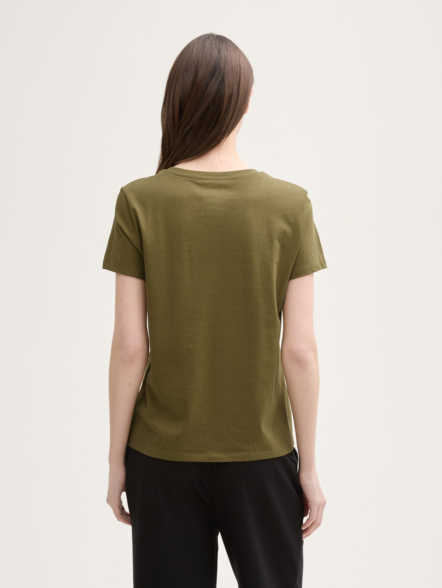 t-shirt à imprimé floral