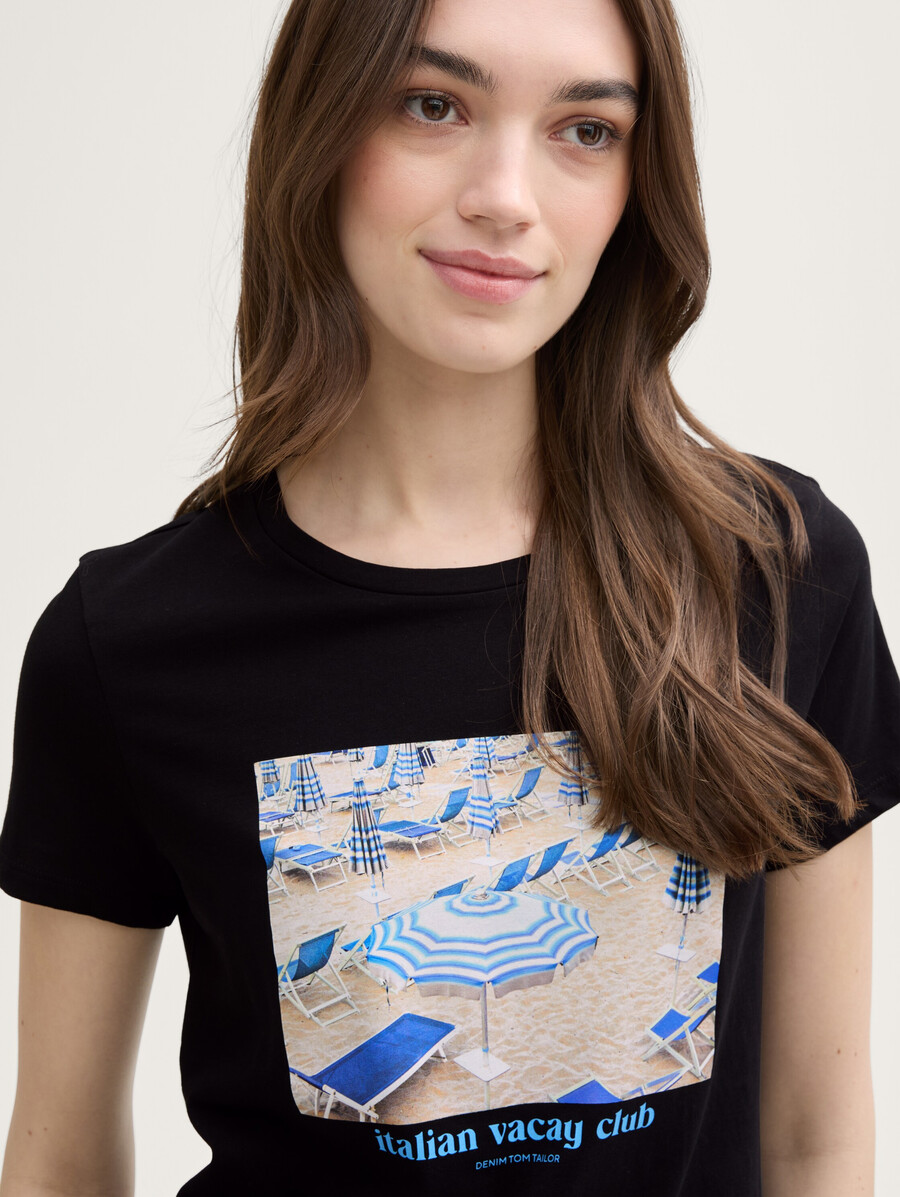 t-shirt avec impression photo