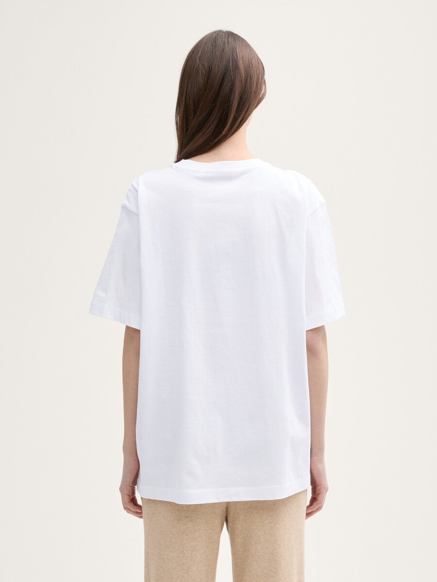 t-shirt oversize imprimé