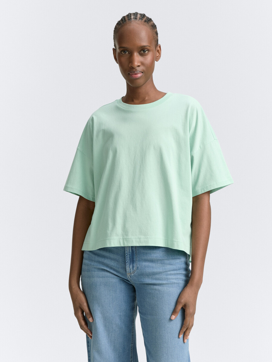 t-shirt oversize en coton