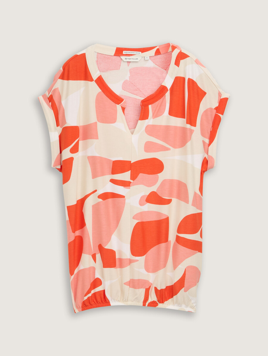 t-shirt à motifs
