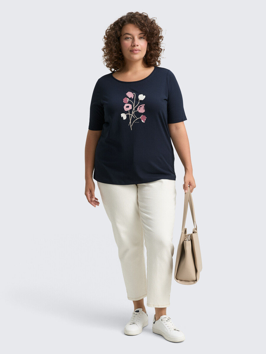 t-shirt grande taille imprimé