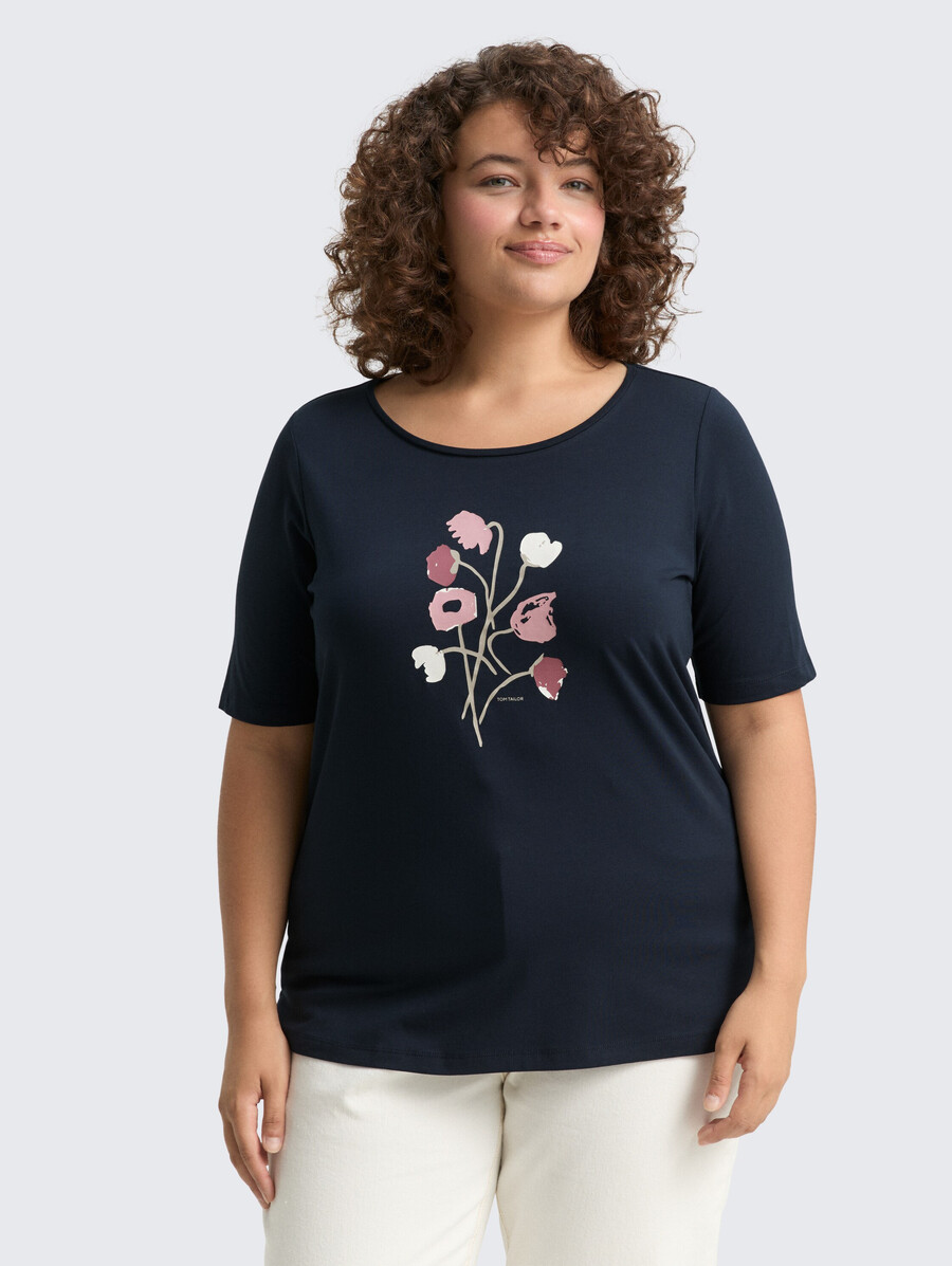 t-shirt grande taille imprimé