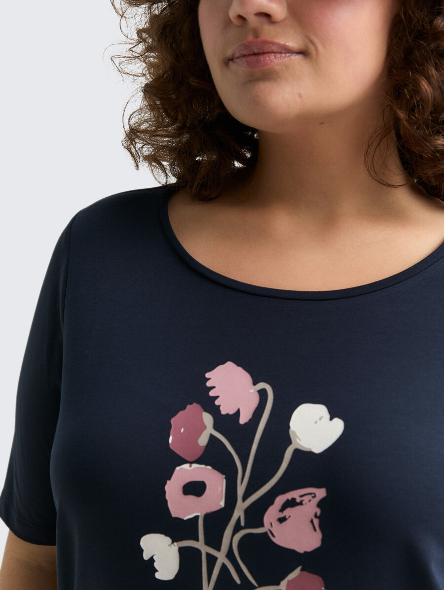 t-shirt grande taille imprimé