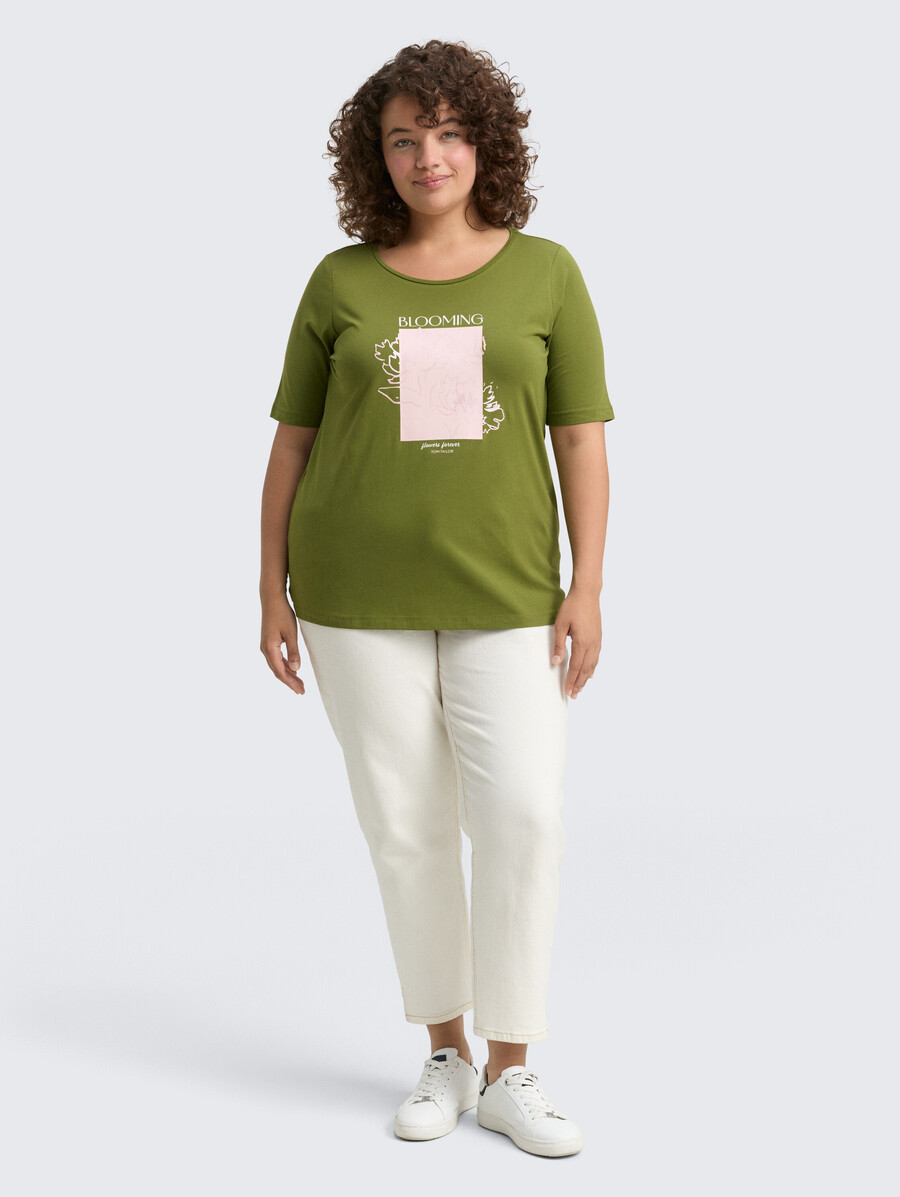 t-shirt grande taille imprimé