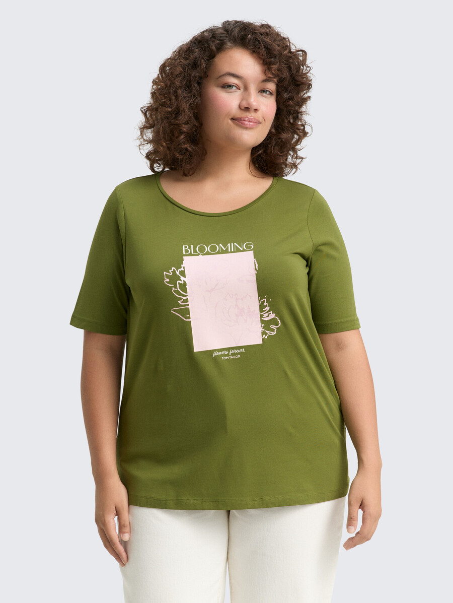 t-shirt grande taille imprimé