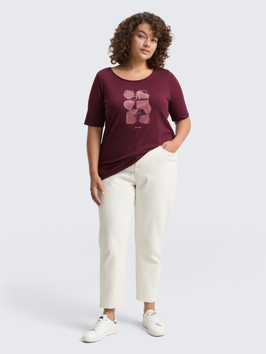 t-shirt grande taille imprimé