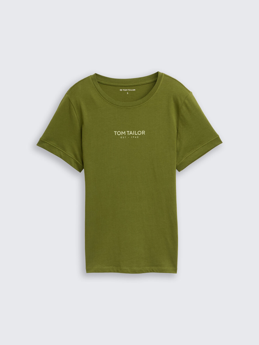 t-shirt avec imprimé logo