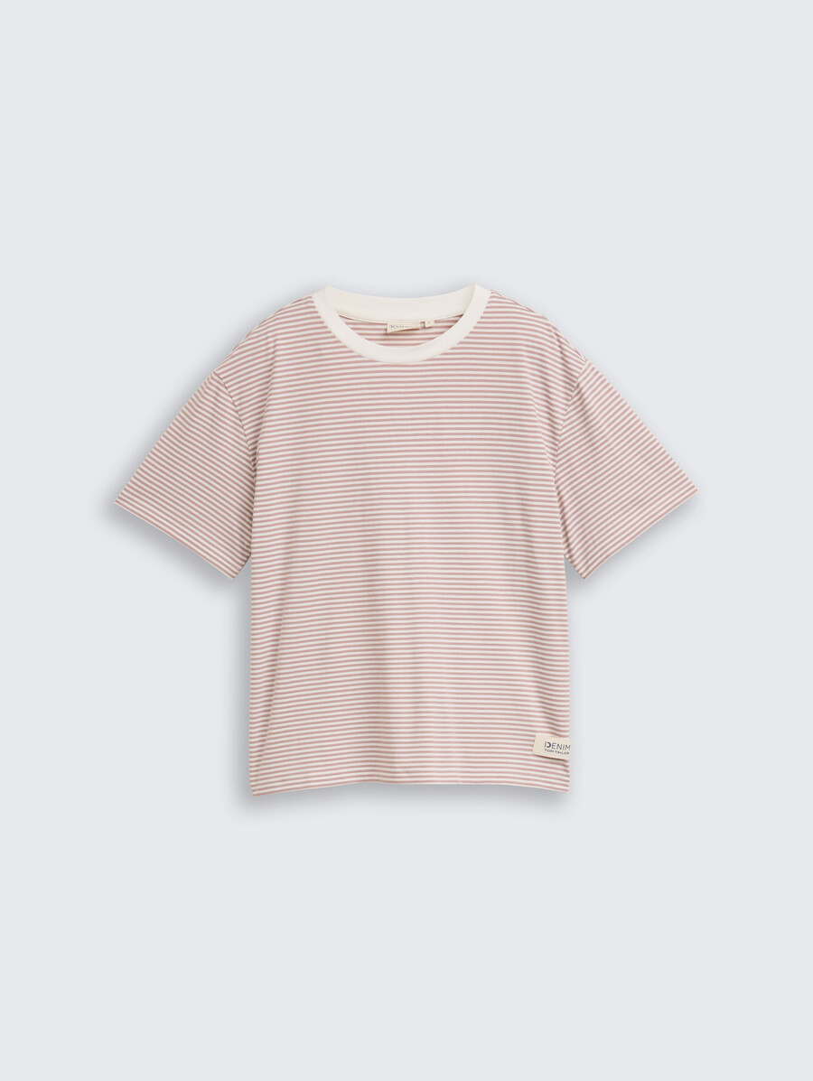 t-shirt à coupe carrée