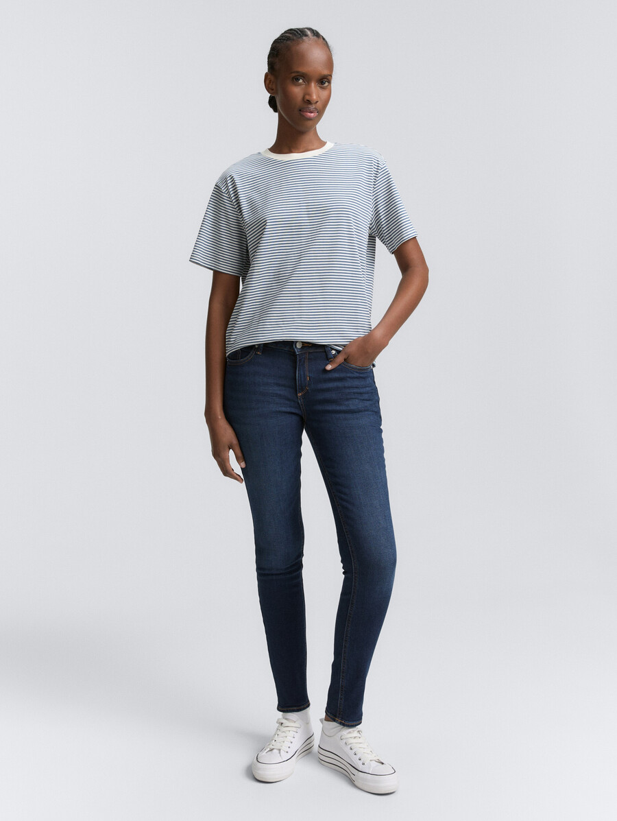 t-shirt à coupe carrée